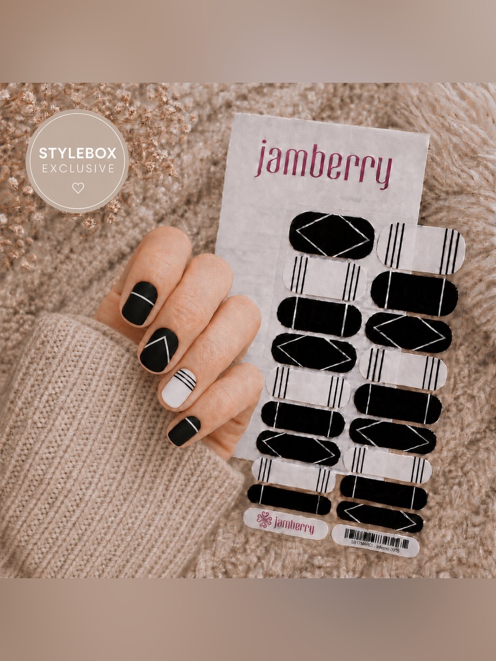 Jamberry Nail Wraps: Inferno | Stylebox Exclusive | Buy 3 Get 1 Free